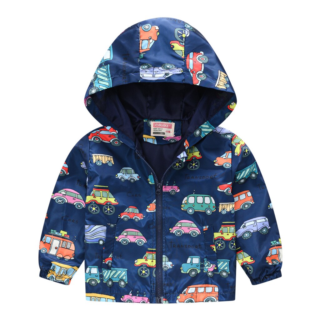 2022 Winter Boys Jackets For Baby Boy Hooded Thick Warm Down Jacket Children Outerwear Coats Kids Clothes Jackets 3-6 Years Old