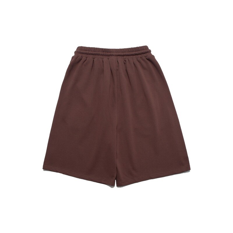 Fashion hip-hop high street alphabet print casual shorts men's loose summer elastic waist drawstring five-point pants