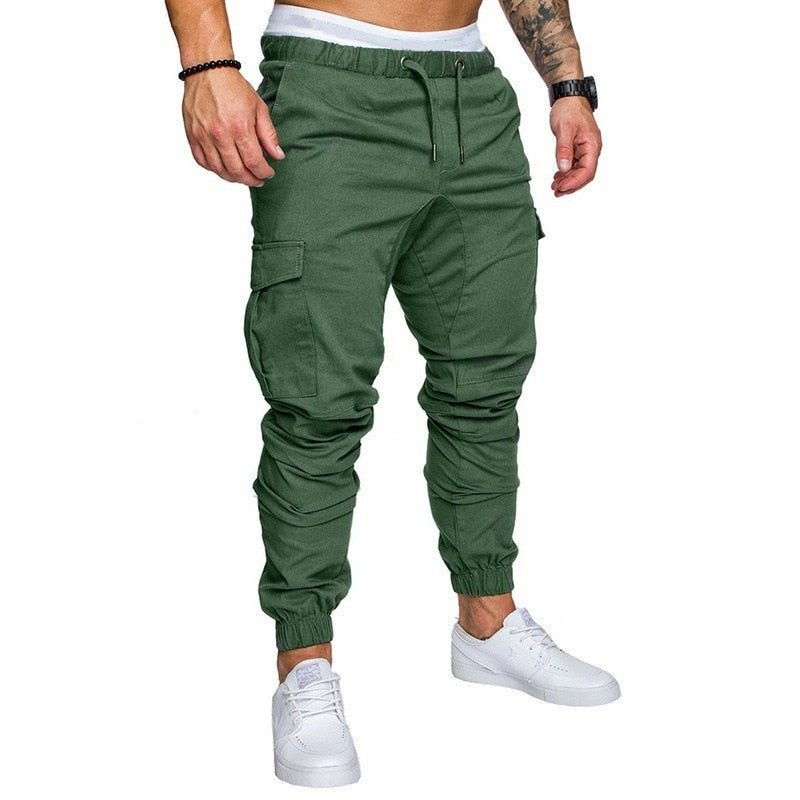 2022 Men's Lightweight Cotton Linen Pants Male Autumn New Breathable Solid Color Linen Trousers Fitness Streetwear S-5XL