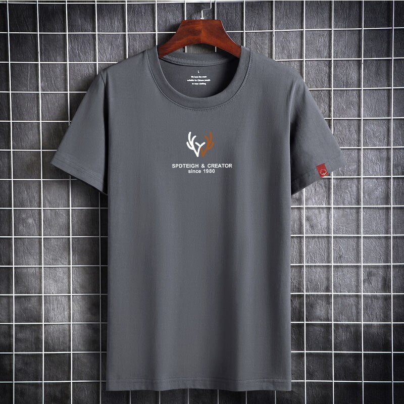 2022 Men's T-shirt Fashion O-neck Top Pure Cotton Clothing Short Sleeve High Quality Summer Clothing T-shirt graphic t shirts