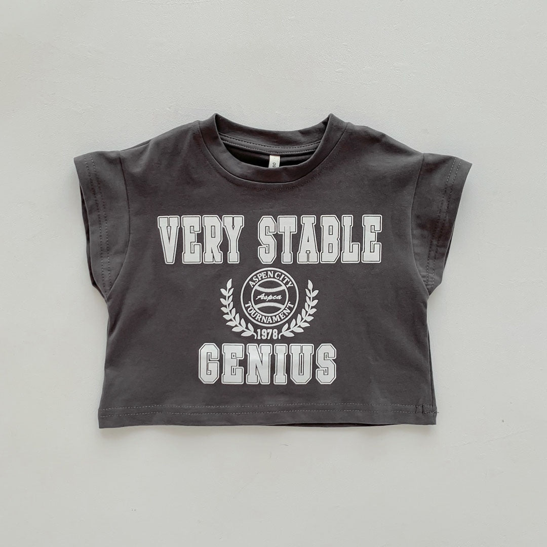 Fashion Kids Summer T-shirts Slub Cotton Toddler Baby Clothes Children Tops Tees For Boys & Girls