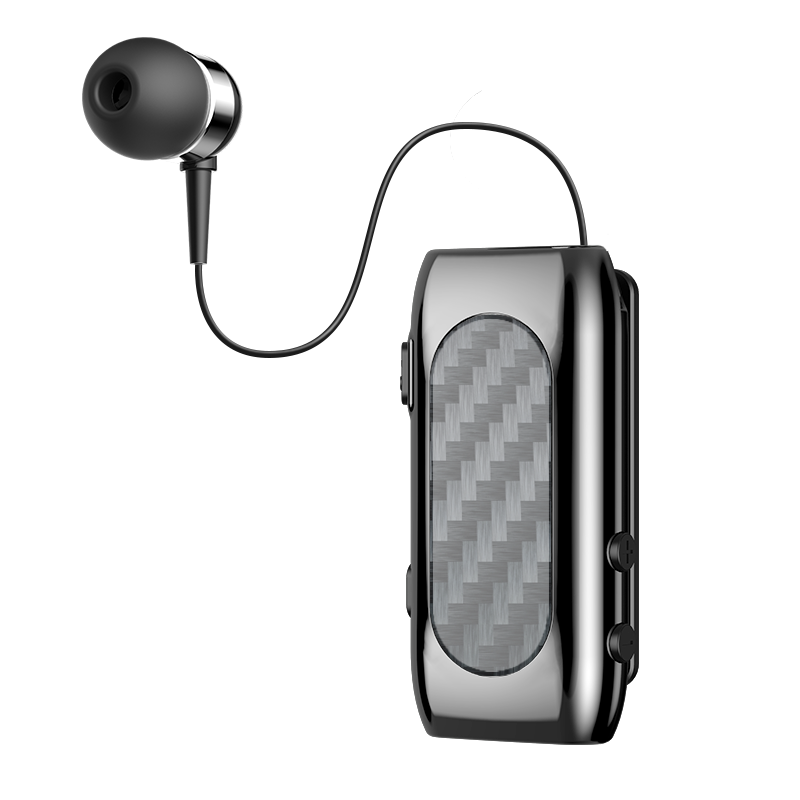New Wireless Earphone Retractable Portable BT5.2 Talk Time 20 Hours Call Remind Vibration Sport Clip Driver Auriculares Earphone