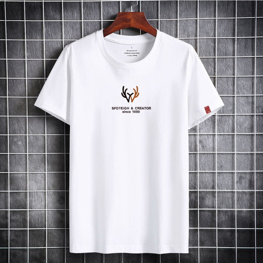 2022 Men's T-shirt Fashion O-neck Top Pure Cotton Clothing Short Sleeve High Quality Summer Clothing T-shirt graphic t shirts