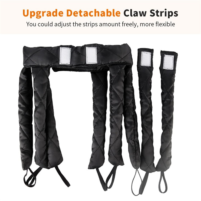 Octopus Heatless Curling Rod Headband Hair Curler No Heat Headband Adjustable Detachable Hair Rollers Headband for Long Hair