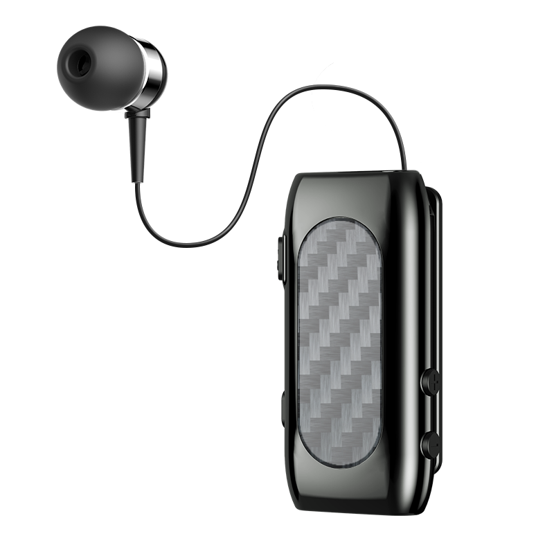 New Wireless Earphone Retractable Portable BT5.2 Talk Time 20 Hours Call Remind Vibration Sport Clip Driver Auriculares Earphone