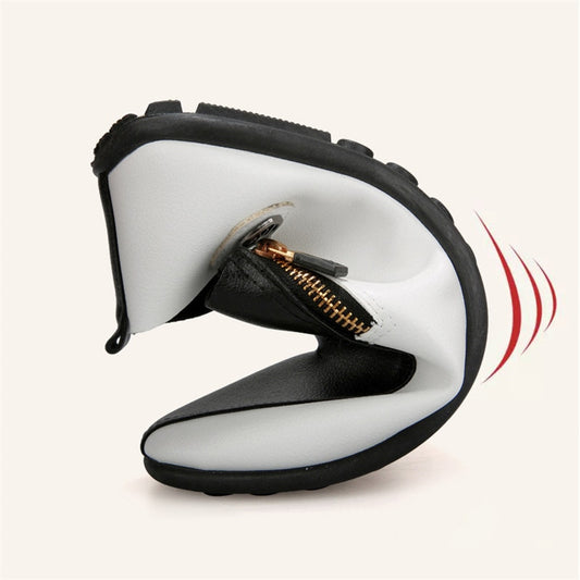 Breathable Solid Color Slip Men Driving Shoes Spring and Autumn New Style Breathable Light Men's Peas Shoes The British Sneakers