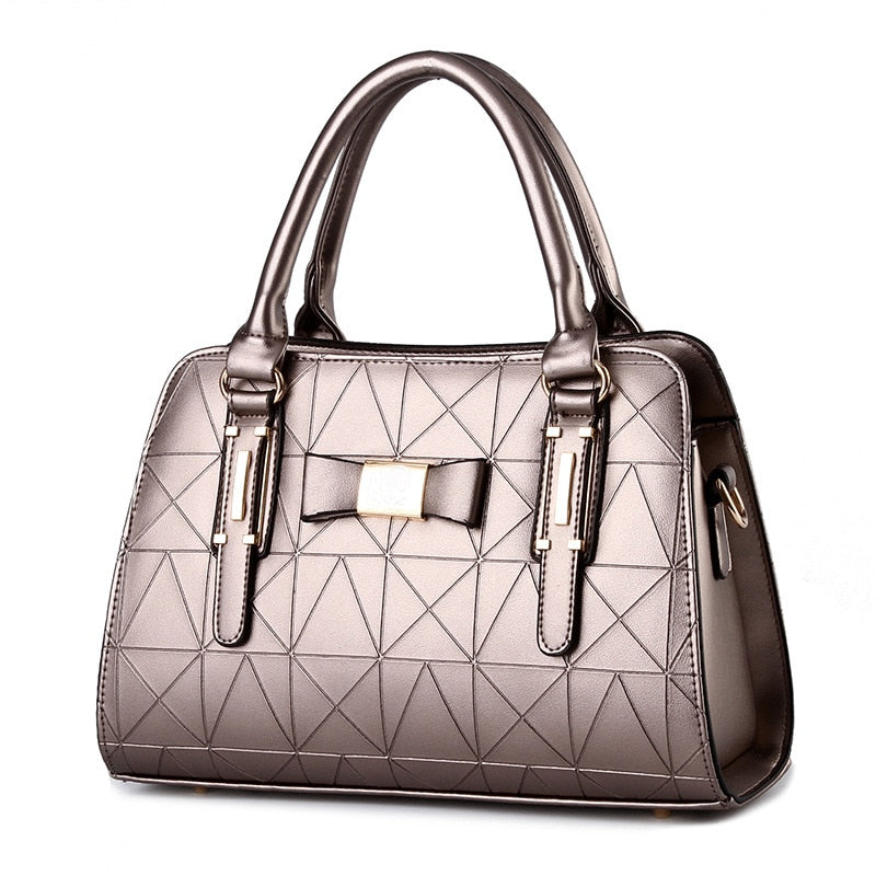 TRAVEASY 2022 New Women's Bag Female Korean Style Rhombic Pattern PU Leather Sweet Ladies Handbags Fashion Female Shoulder Bag