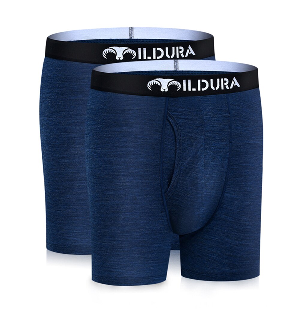 Wool Men Underwear Mens Boxer Briefs Man Boxer Underpants Boxer Brief Soft Moisture Wicking Breathable