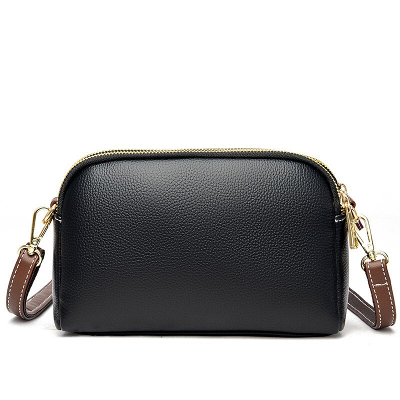 2023 New Handbags Summer Small Single Shoulder Bag PU Women's Round Luxury Simple Messenger Bag Zero Wallet Mobile Phone Bag