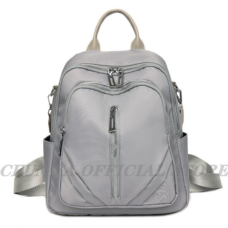 CFUN YA New 2023 Spring Summer Nylon Backpack Teenager Girls Anti-Theft Travel Back Pack Large Women's Shoudler Bags Mochilas