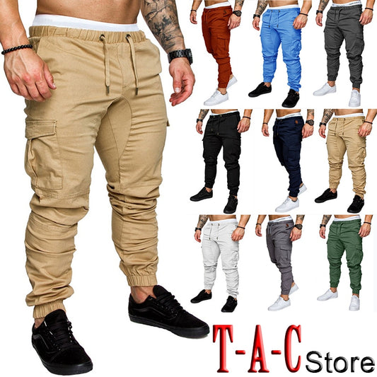 2022 Men's Lightweight Cotton Linen Pants Male Autumn New Breathable Solid Color Linen Trousers Fitness Streetwear S-5XL