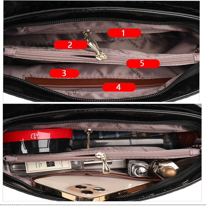 2023 High Quality Women Shoulder Bags PU Designer Crossbody Bag for Women Bag Luxury Handbags Fashion Female Messenger Bag