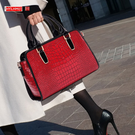 Women's Bag 2022 Trend Fashion Genuine Leather Female Luxury Designer Handbags Large Capacity Shoulder Bag Mom Messenger Bags