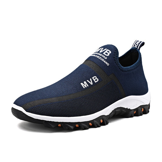New Summer Mesh Men Shoes Lightweight Sneakers Men Fashion Casual Walking Shoes Breathable Slip On Men Loafers Zapatillas Hombre