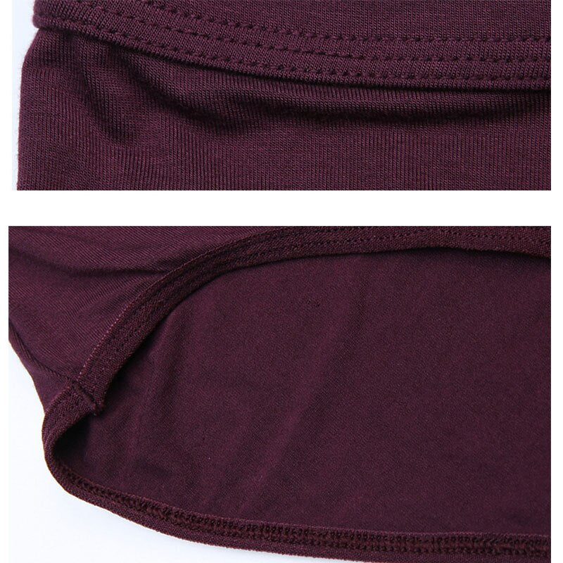 5pcs/Lot 5XL Modal Men's Underwear Briefs Male Underpants for Men Brief Panties Mens shorts Bikini Pant Men Sexy Solid comfort