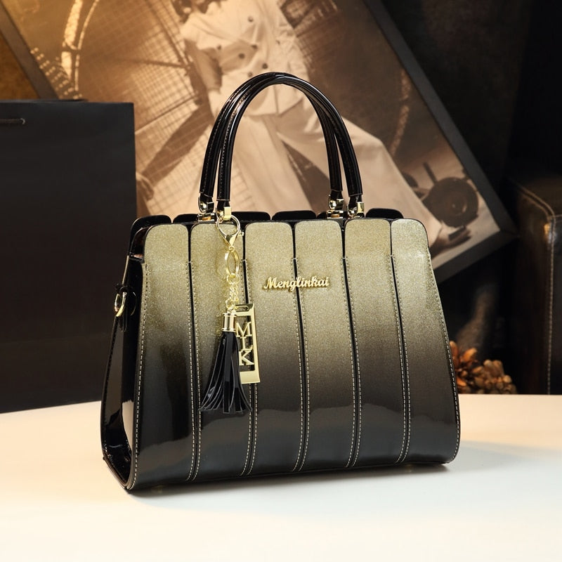 Luxury Fashion Genuine Leather Women's Bags Crossbody Handbags Large Capacity Female Portable Shoulder Messenger Bag 2022 New