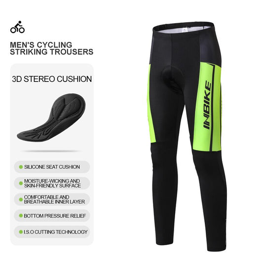 Cycling Shorts Man with 3D Padded Men's Tights Bicycle Shorts Reflective Riding Pants Bike Trousers Underwear Clothes Quick-Dry