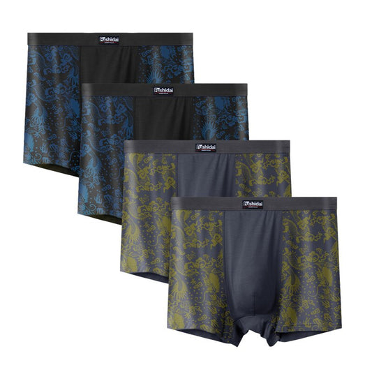 10XL 4pcs Plus High Waist Boxer Homme Boxer for Men Boxer Men Underwear Boxer Shorts Men Underpants Men Panties Man Underwear