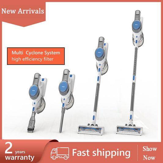 Handheld Cordless Vacuum Cleaner Rechargeable Vacuum cleaner 22KPa Suction Multi-Cyclone Home Wireless Dual Use Vacuum Cleaner