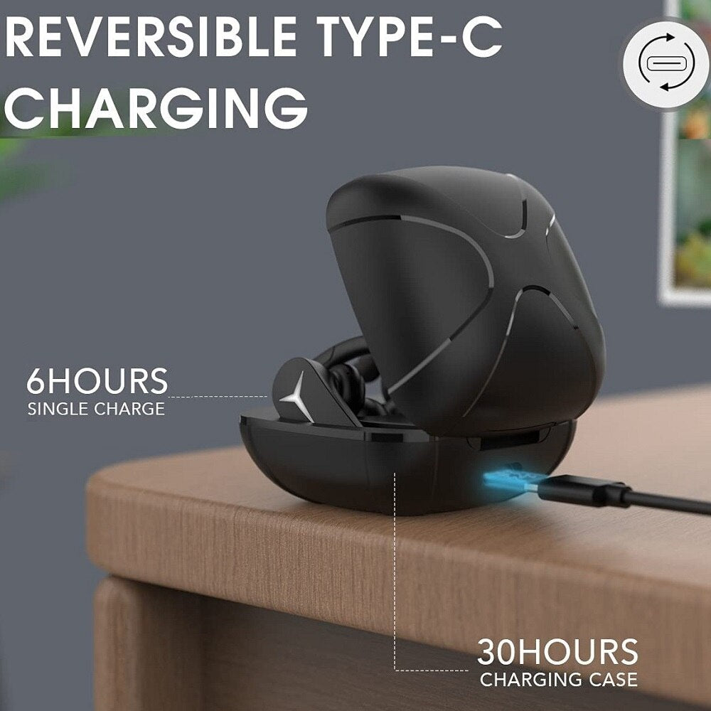 Sports Bluetooth Wireless Headphones with Mic IPX7 Waterproof Bluetooth Earphones Headsets HiFi Stereo Music Earbuds for Phone