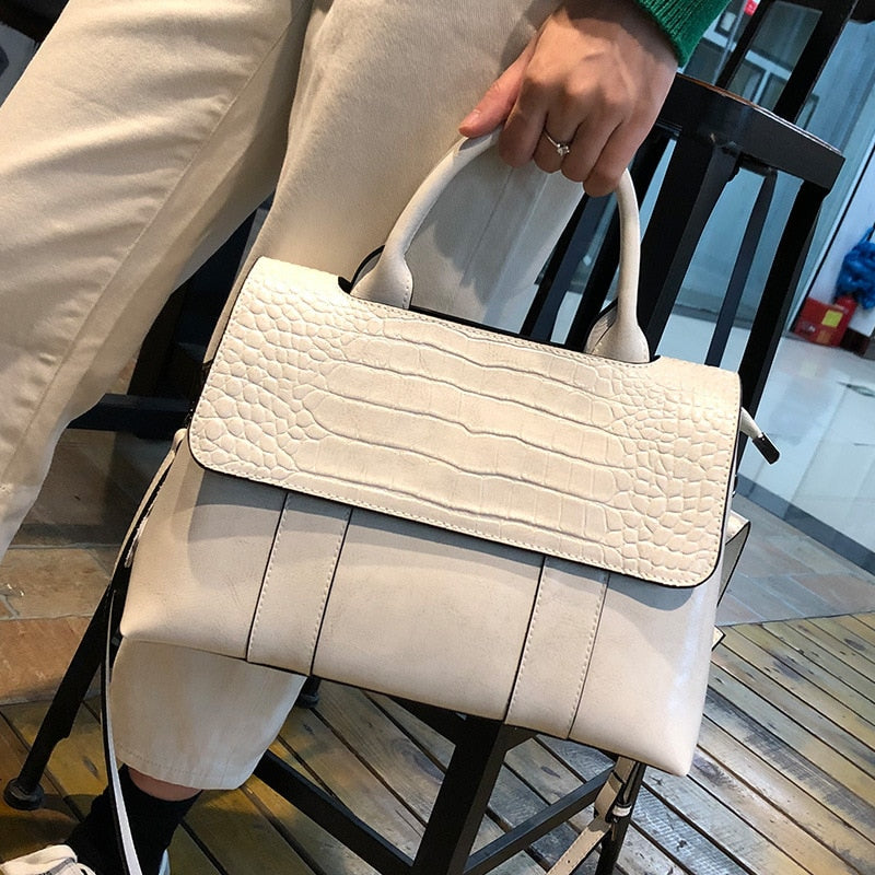 Oil Wax Cowhide Large-capacity Bags Women's 2022 New Fashion Business Casual Handbag Ladies Shoulder Leather Bag Popular Tote