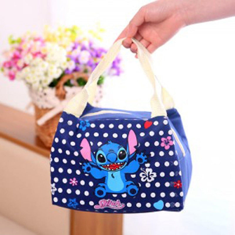 Portable Cartoon Lunch Box Thermal Picnic Food Insulation Bag Plush Doll Handbag Outdoor Container For Women Girl Kids Children