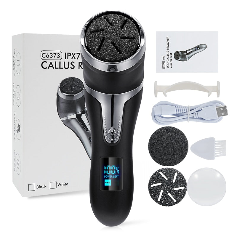 Electric Pedicure Tools Foot Care File Leg Heels Remove Hard Cracked Dead Skin Callus Remover Feet Foot Files Clean Care Machine