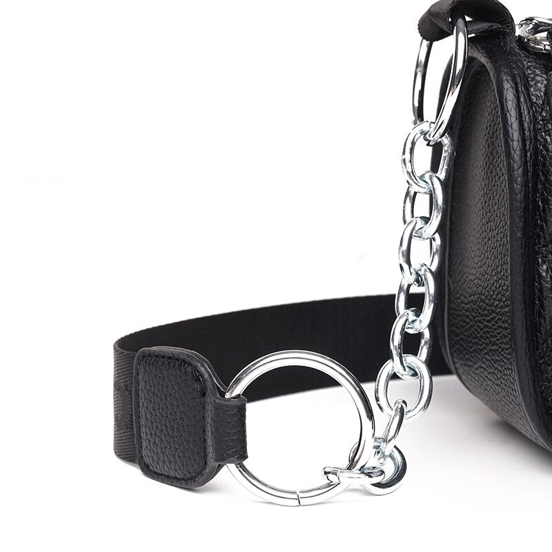 2022 Summer Purse Bags For Women Shoulder Luxury Cowhide Designer Women's Fashion Shoulder Bag Genuine Leather Bag