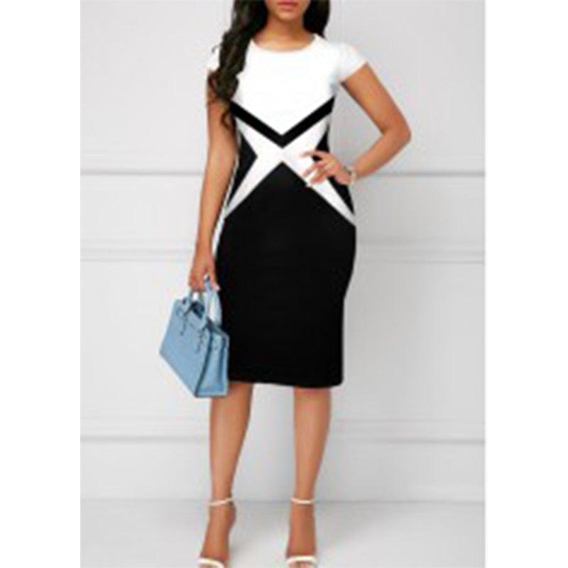 Summer High Waist Sexy V-Neck Sleeveless Dress Female Clothing Vintage Fashion Striped Robe Vacation Midi Bodycon Casual Dresses