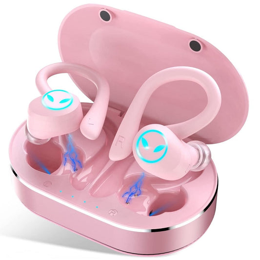 Sport Headphones Wireless In-Ear Bluetooth 5.1 Earbuds with CVC8.0 Mic Deep Bass Stereo Sound 42H Playtime, In-Ear Earphones