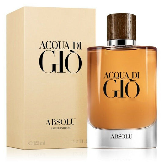 Classic Men's Perfumes 100ml Gio Absolu Pour Homme Eau De Parfum Long Lasting Cologne Men Original