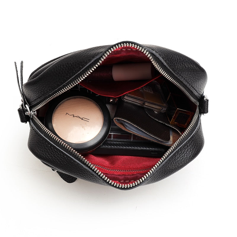 Women's Bags For Cowhide Crossbody 2022S Handbags New Soft Leather Shoulder Messenger Bag Simple Mobile Phone Zero Wallet