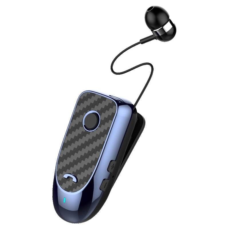 Wireless Earphone Car Earbuds Bluetooth Handsfree Headset Auriculares Calls Remind Vibrator Wear Clip Driver For Phone With Mic