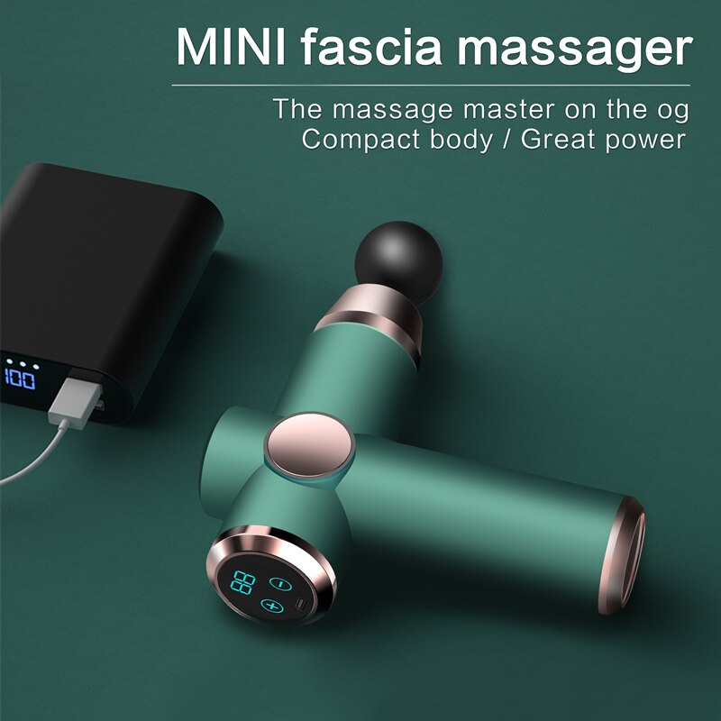Massage Gun Electric Pain Relief Body Relaxation Fascial Gun Fitness Equipment Deep Muscle Stimulation High Frequency Power