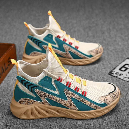 Breathable Mesh Casual Male Shoes Summer Sneakers Outdoor Walking Shoes Men's Lightweight Slip-on Casual Shoes Zapatos De Hombre