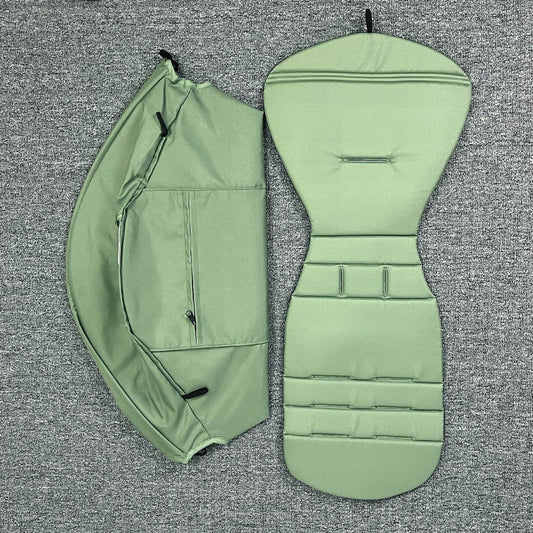 Stroller Hood & Mattress For Babyzen YOYO2 Oxford Cloth Back Zipper Pocket Yoyo Stroller Accessories 175 Degree Hood Cushion