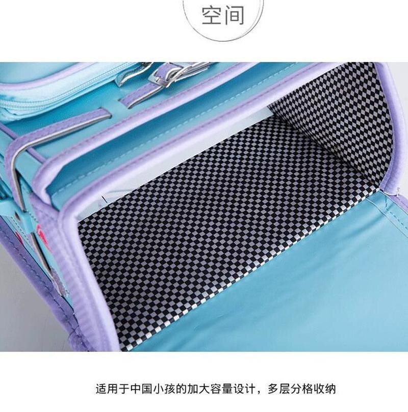 PU Leather School Bags for Girls 2022 NEW Japanese School Bag Orthopedic Backpacks for Primary School Students 1-3 Grades