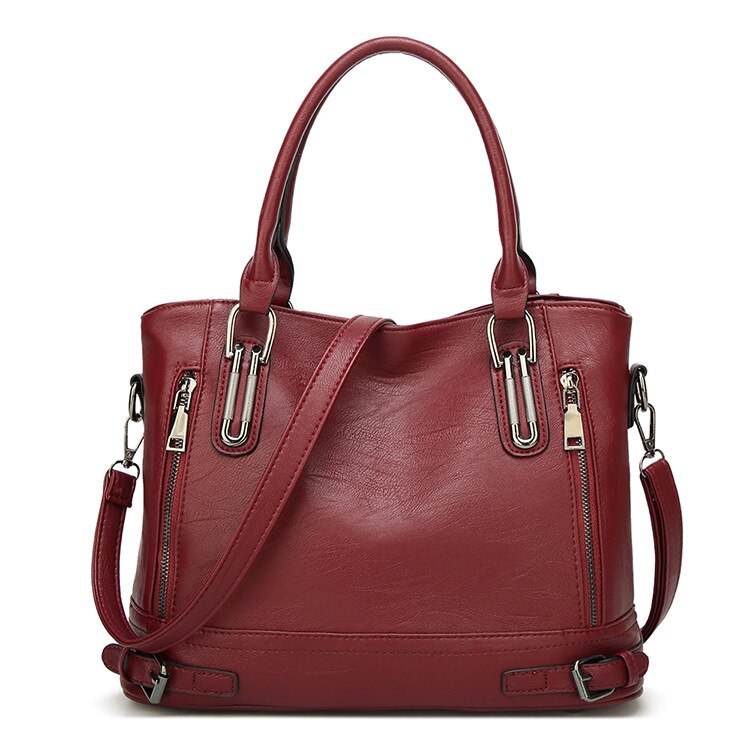 CFUN YA Vintage Trend Women's Bags Female Handbags Retro Large Capacity Tote Bags Shoulder Messenger Pack Crossbody Handle Bag