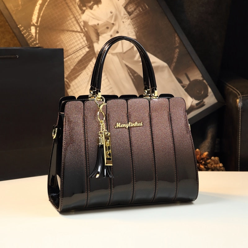 Luxury Fashion Genuine Leather Women's Bags Crossbody Handbags Large Capacity Female Portable Shoulder Messenger Bag 2022 New
