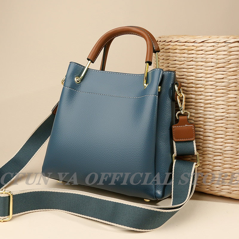 CFUN YA Luxury Women Messenger BagsTotes Pu Leather Female Crossbody Shoulder Top Handle bags 2022 High Quality Ladies Handbags