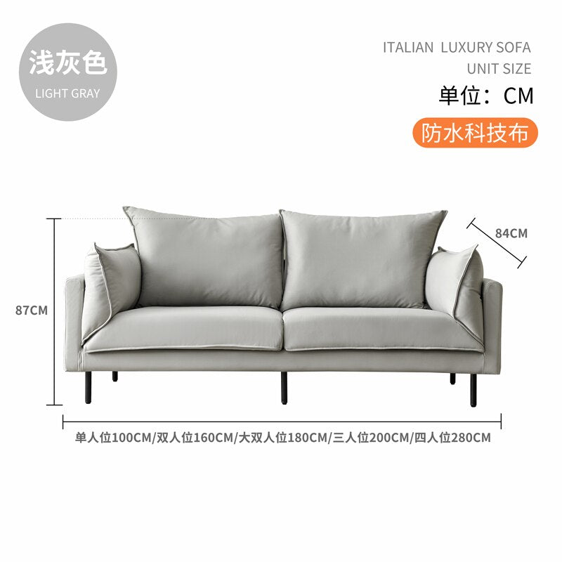 Library Canape Sofa Couch Sectional Canape Lazy Futon Sofas Chaise Longue Chaise Meubles De Salon Prefabricated House GPF34XP