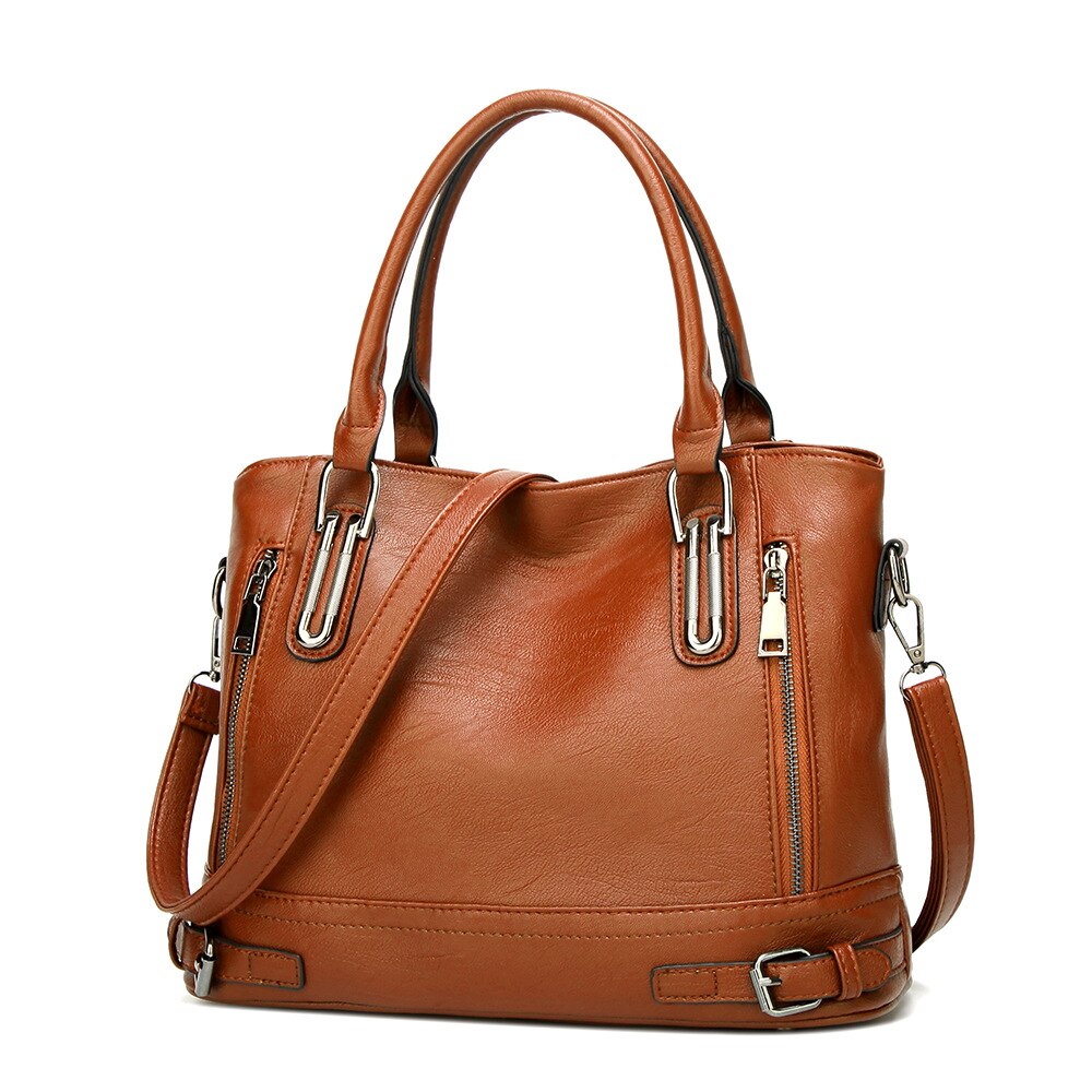 CFUN YA Vintage Trend Women's Bags Female Handbags Retro Large Capacity Tote Bags Shoulder Messenger Pack Crossbody Handle Bag