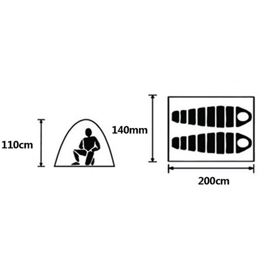 Outdoor Automatic Tents Camping Waterproof Tents 1-2 People Portable Folding Tent Beach Camping Travel Hunting Tent Ultralight