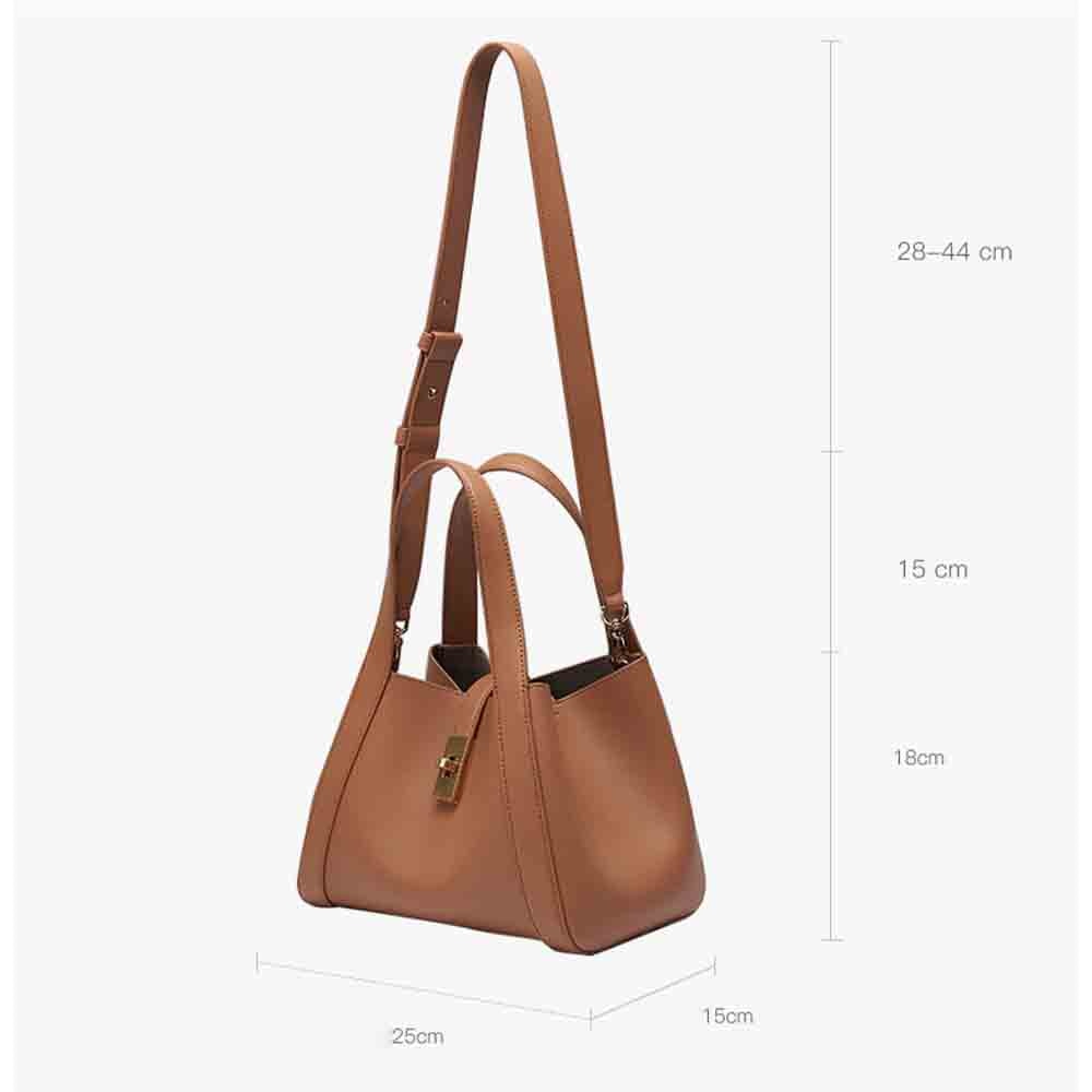 Fashionable Soft Genuine Leather Women Luxury Designer Bags Chic Shoulder Basket Bag Party Female Mini Tote Purses Black 2022