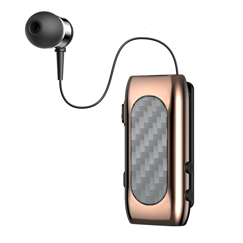 New Wireless Earphone Retractable Portable BT5.2 Talk Time 20 Hours Call Remind Vibration Sport Clip Driver Auriculares Earphone