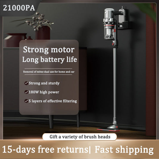 21KPa Handheld Vacuum Cleaner Smart Wireless Chargable Cordless household Dual Use Mini Appliance Vacuum Cleaner Car&Home