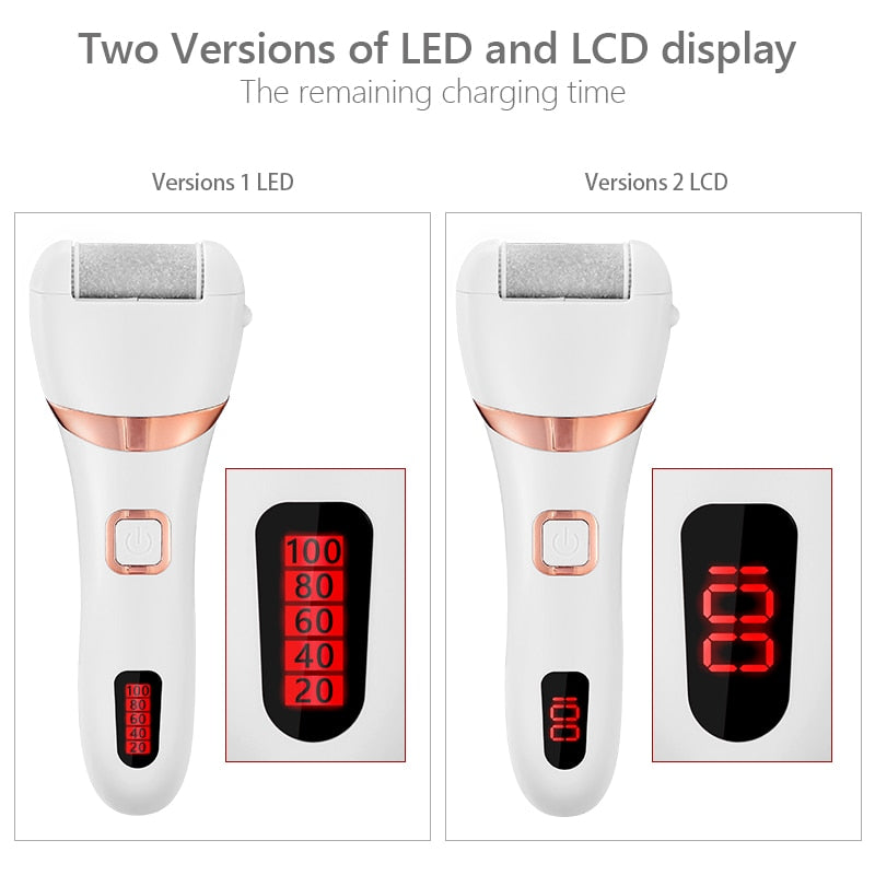 Electric Callus Remover Professional Pedicure Feet Tools Waterproof Foot Care Tools Foot File Hard Skin Remover Rechargeable