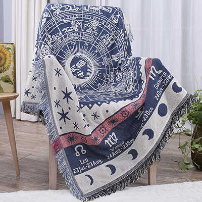 Knitted Throw Blanket Sofa Quilt Luxury USA 130x180cm Bedspread Chair Couch Table Cover Carpet For Home Hotel Travel Camping