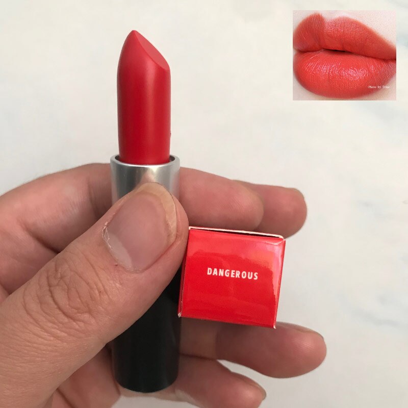 Hot Aluminum Tube Lipstick Matte Lips Makeup Waterproof Long Lasting Twig Ruby Woo Mocha Brand Makeup Top Quality