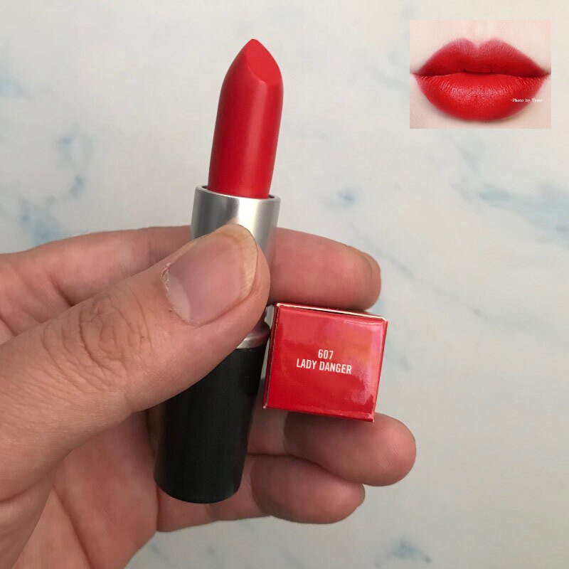 Hot Aluminum Tube Lipstick Matte Lips Makeup Waterproof Long Lasting Twig Ruby Woo Mocha Brand Makeup Top Quality